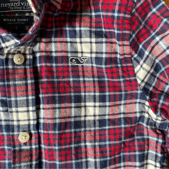 Vineyard Vines Plaid Flannel Button Down Shirt - Picture 1 of 4